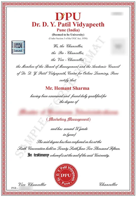 Degree Image