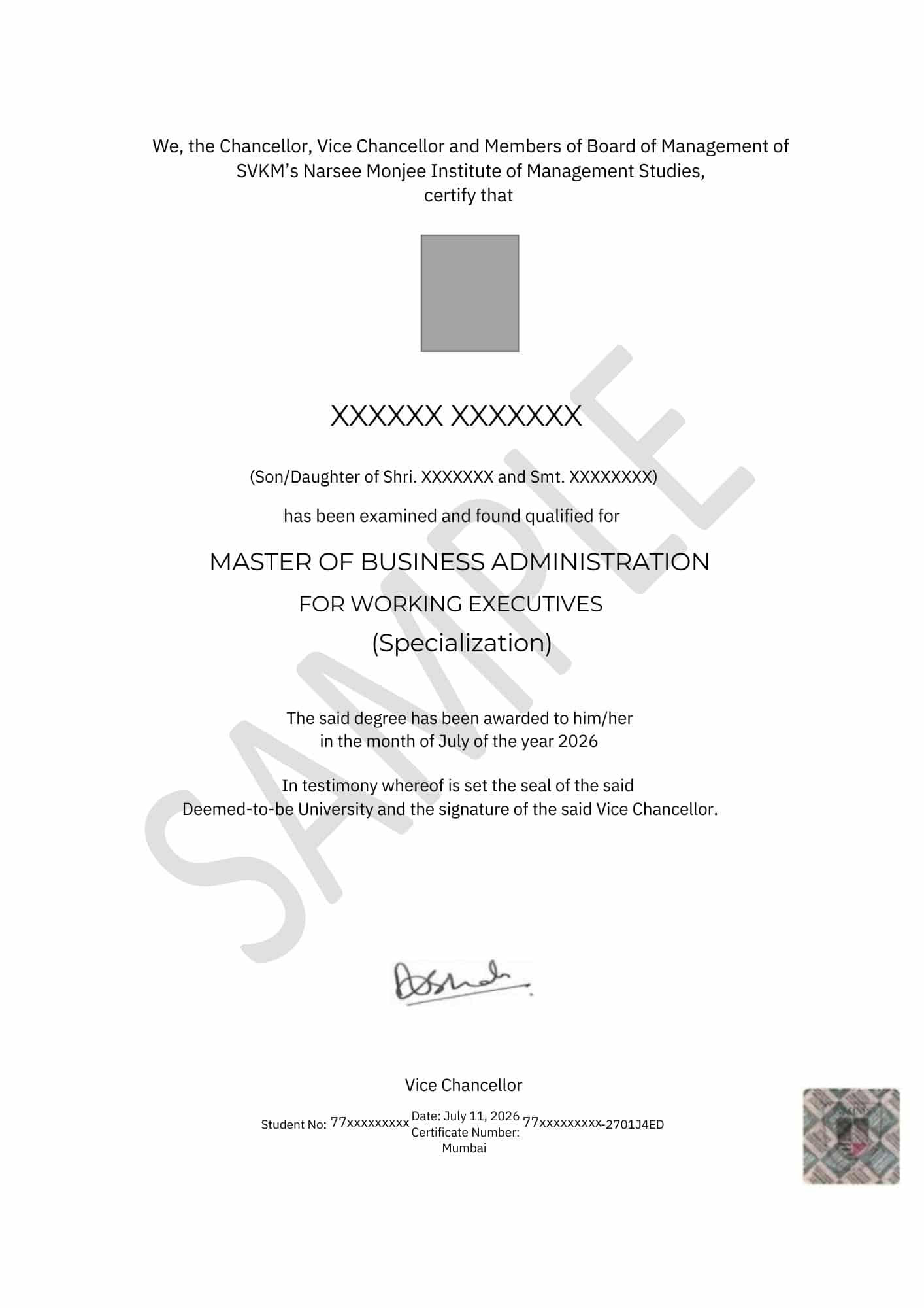 Degree Image