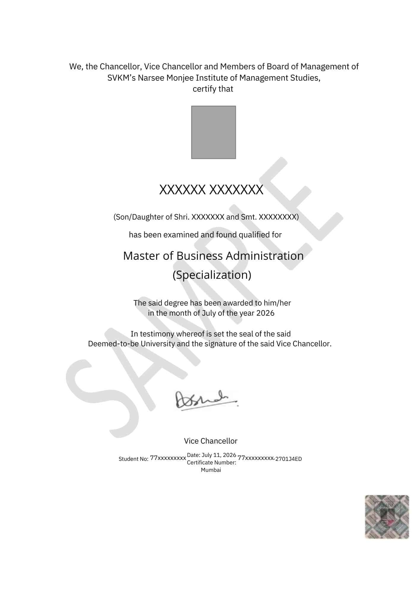 Degree Image