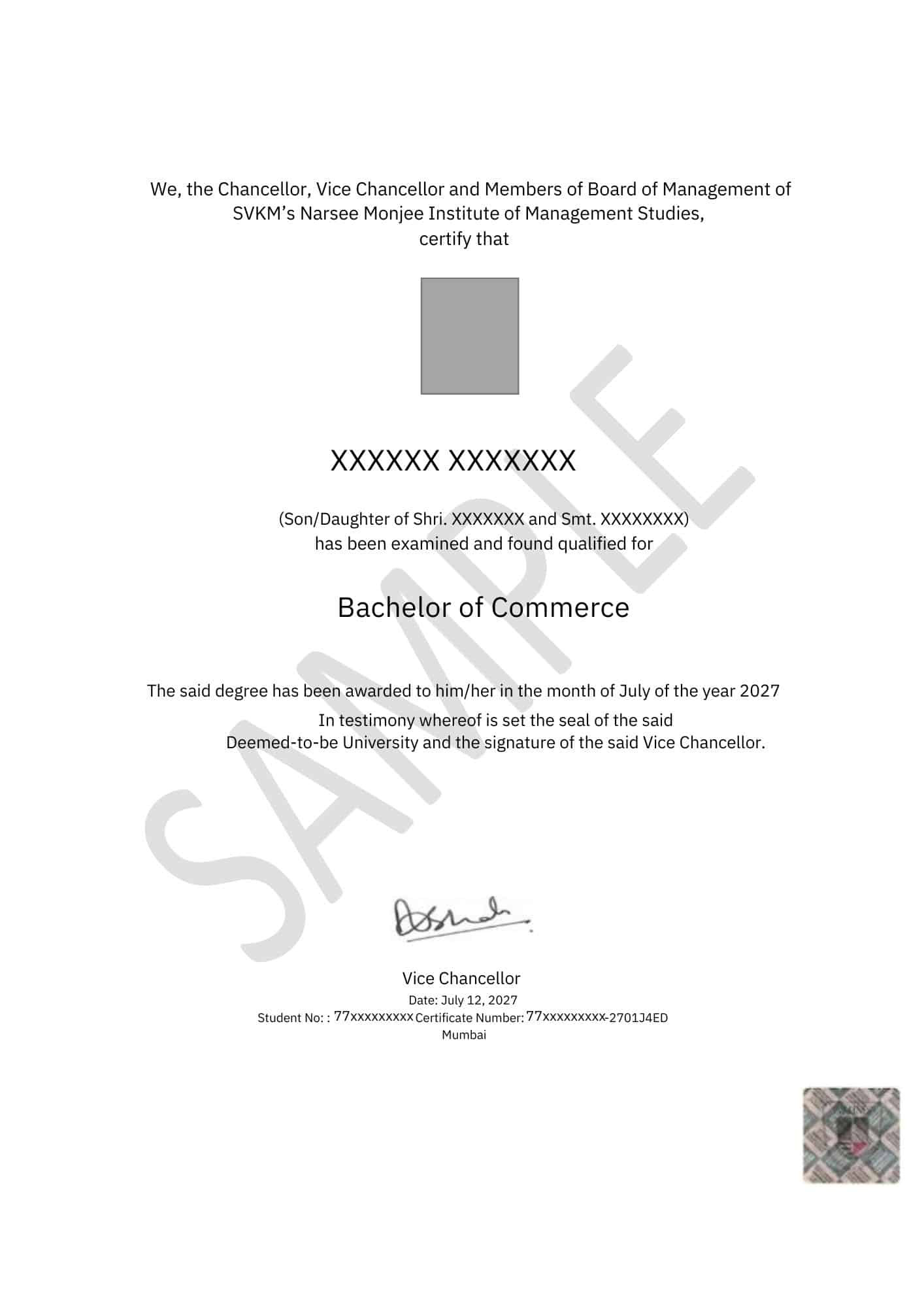 Degree Image