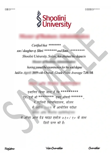 Degree Image