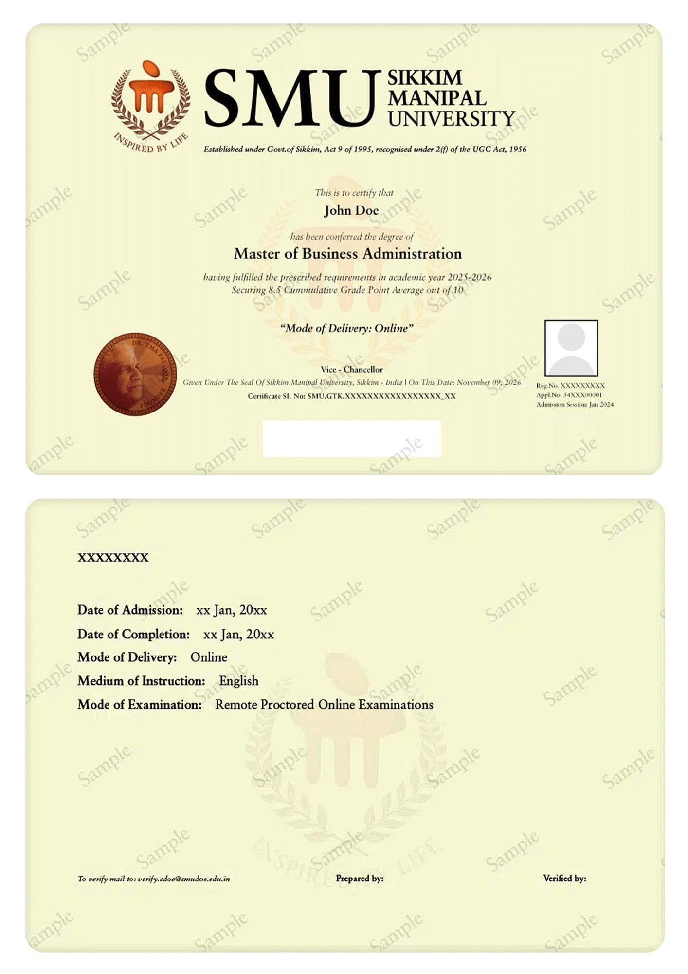 Degree Image