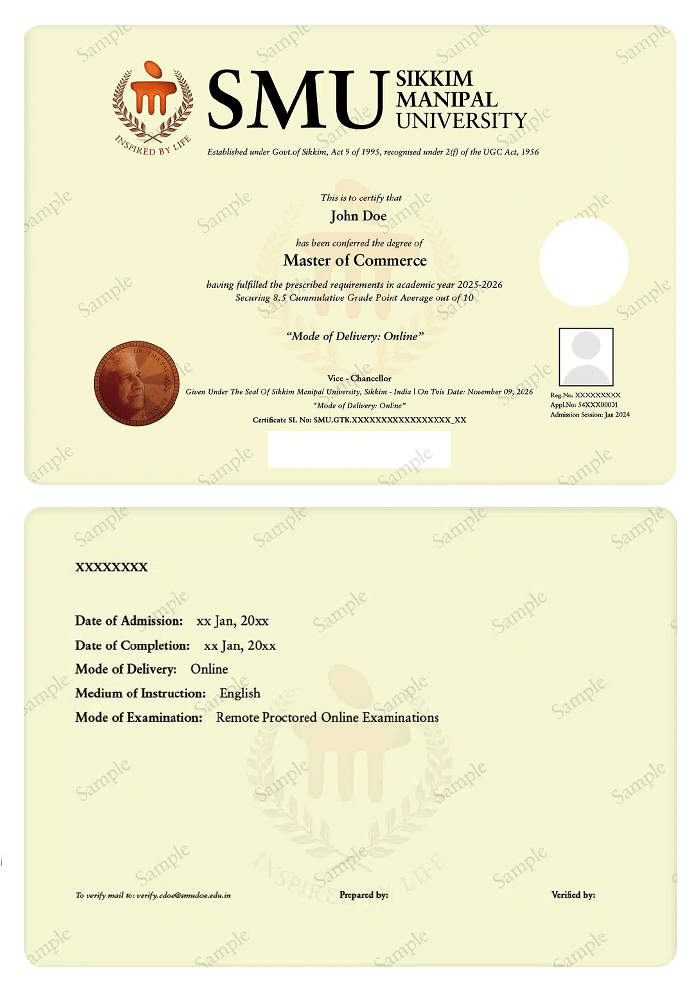 Degree Image