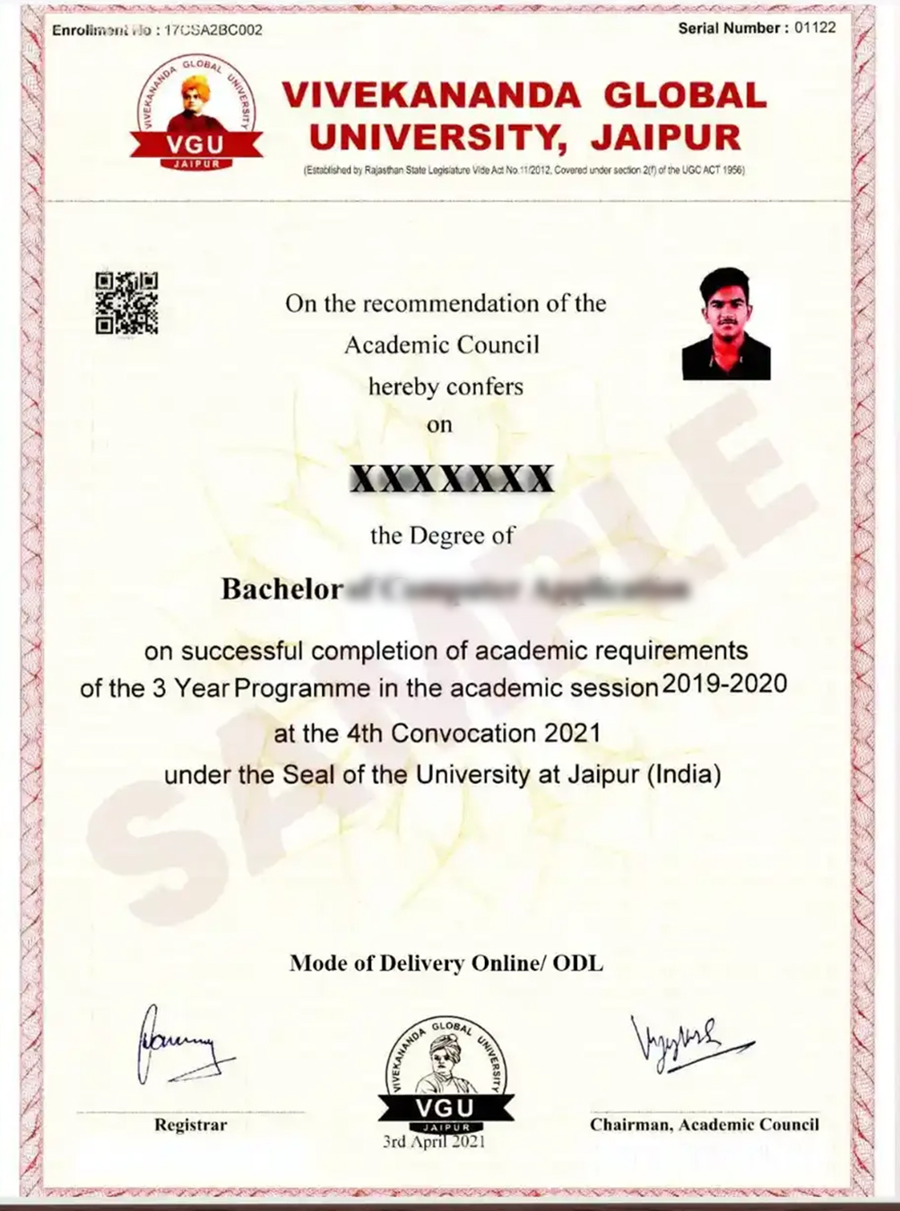 Degree Image